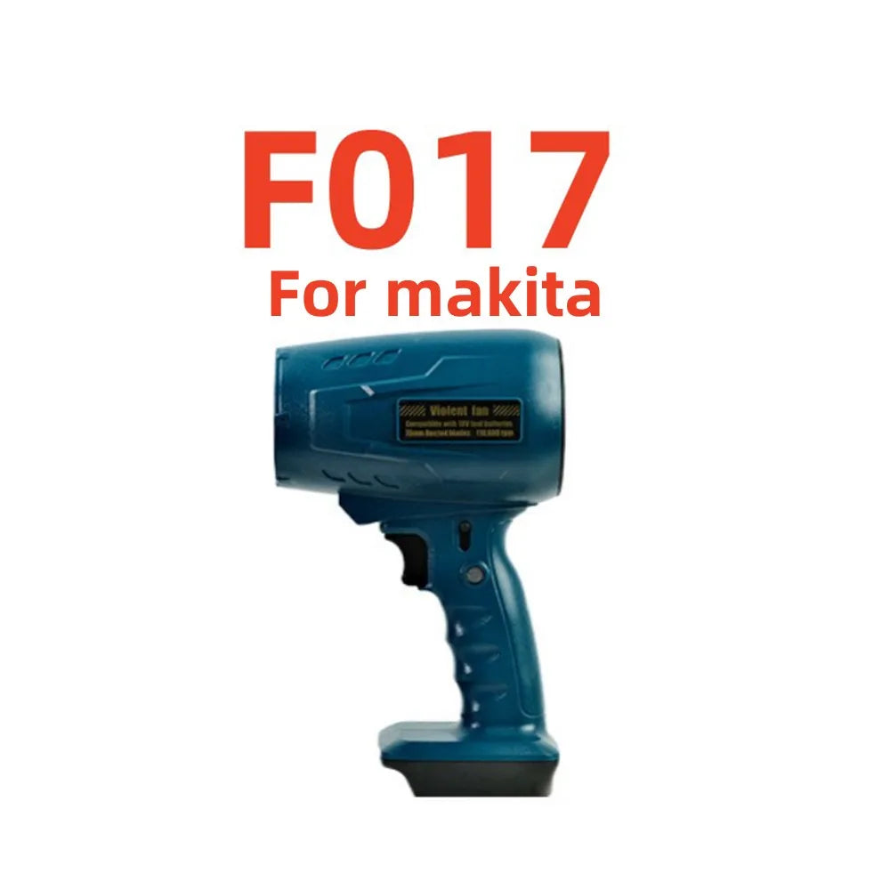 33000RPM /min Car Violent Blower Air Gun Turbo Jet Fan Electric Powerful Blowers Handheld Violent Fan Makita/Milwaukee/Dewalt