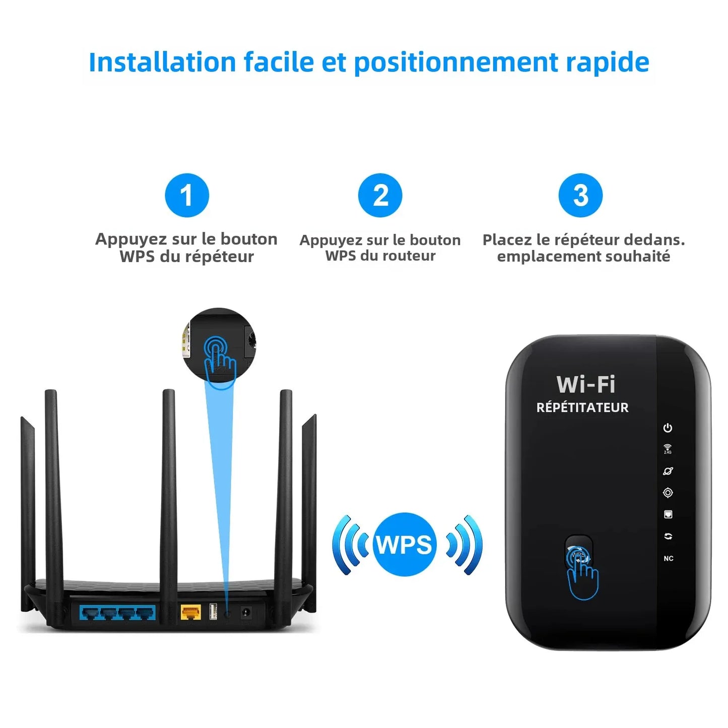 Boostez Votre Connexion Internet avec Notre Booster Wi-Fi Puissant !